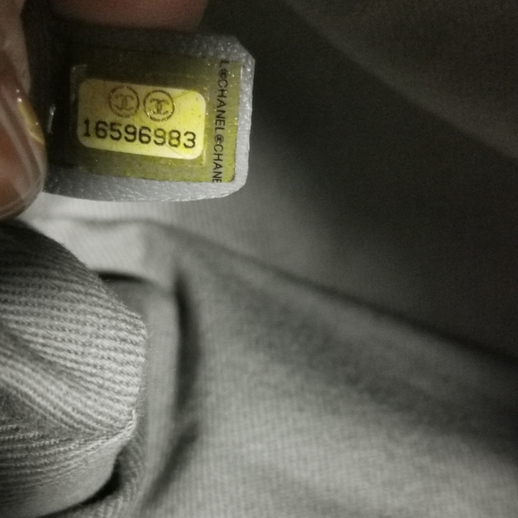 (Sold)100% Authentic Channel Lamb Skin Tote, Crossbody In Red - Picture 15 of 16